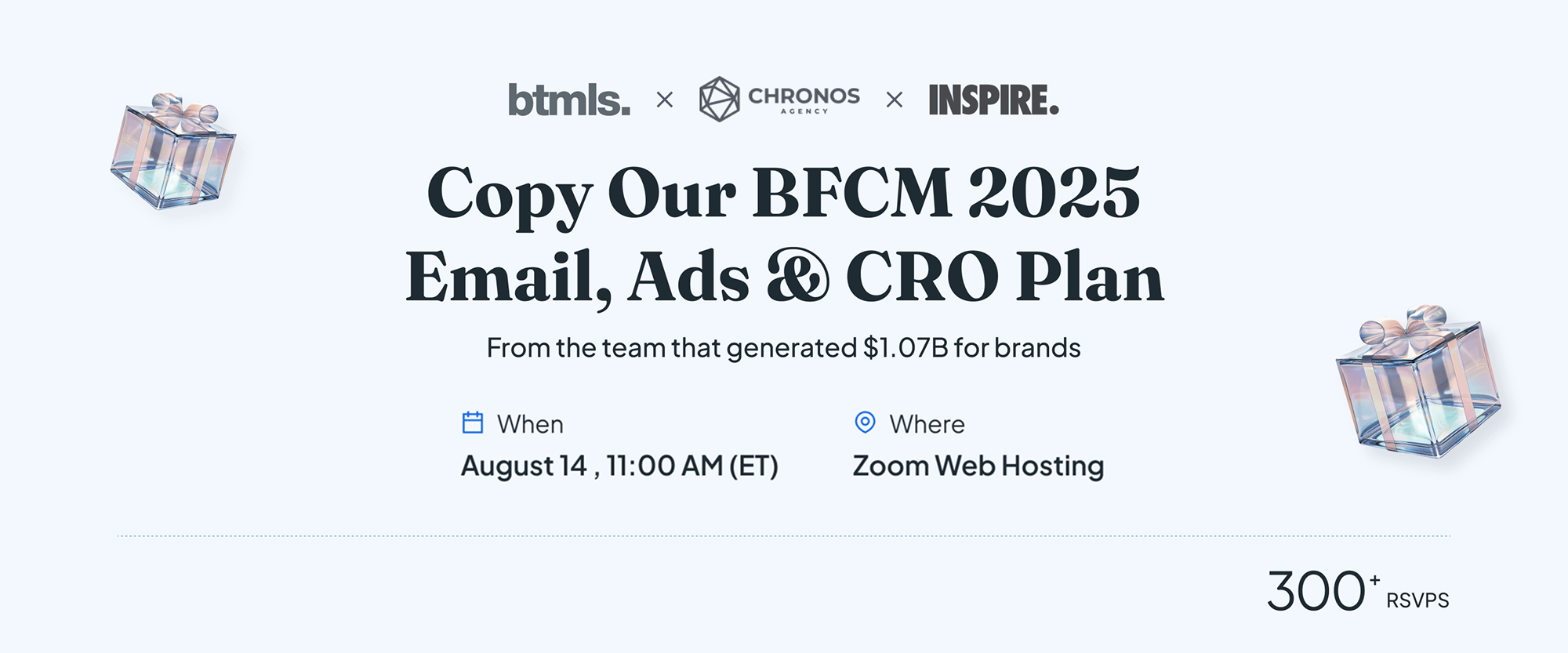 BFCM Webinar 2025 For Email, Ads & CRO