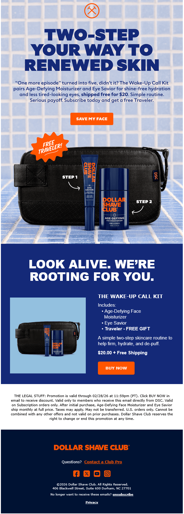 Dollar Shave Club Email 3