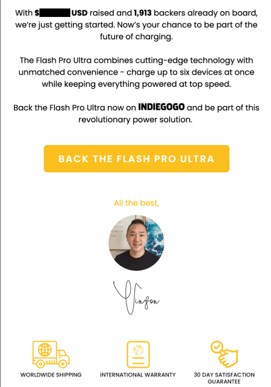 Chargeasap’s Connect Pro campaign